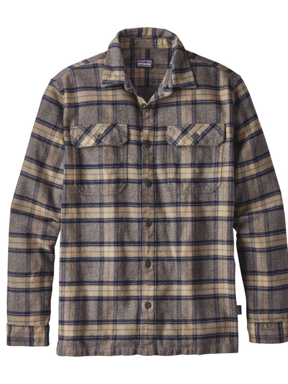 Patagonia Men's Long-Sleeved Fjord Flannel Shirt